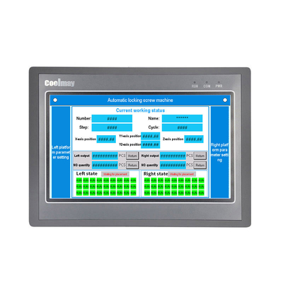 da relação de máquina humana RS232 de 275*194*36mm HMI porto de comunicação RS485