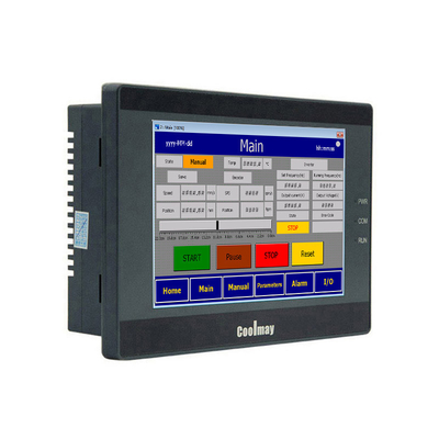 PLC da relação de máquina IP65 humana com 32bit tipo relação do processador central 408MHz 1x de comunicação portuária de programação de C 1x RS232
